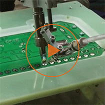柴油机面板焊锡视频